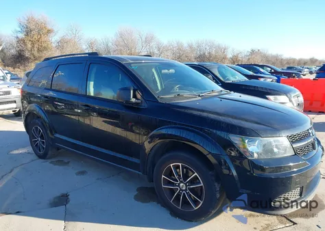 2018 Dodge Journey Se z USA, uszkodzony, nr VIN 3C4PDCAB6JT229727
